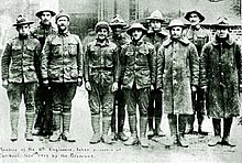 American prisoners of war in Germany in 1917.(11th Engineer Regiment) US pow.jpg