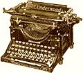 Underwood Nr. 5 von 1900