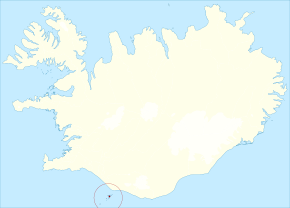 Poziția localității Vestmannaeyjar