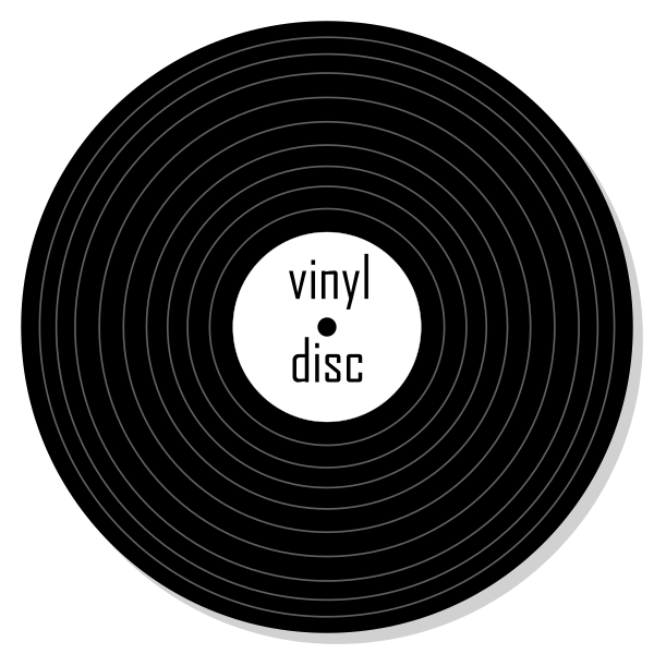 File:Vinyl disc icon.svg