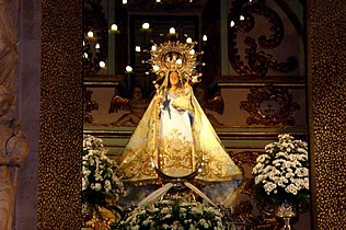 Virgen de Linares en su Camarín