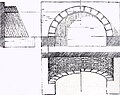 경사진 벽돌 궁륭은 대략 기원전 2000년 경에 메소포타미아에서 만들어진 것이 발견되었다.