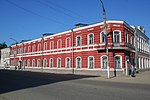 Здание коммунистического клуба, где 7 октября 1919 г. состоялось первое собрание революционной молодежи города, положившее начало Вышневолоцкой комсомольской организации