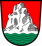 Våpenskjold fra byen Bad Griesbach i Rottal