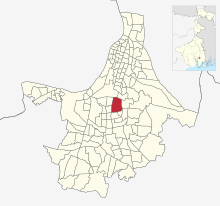 Location of Ward No. 69 in Kolkata Ward Map Ward no. 69 in Kolkata Municipal Corporation.svg