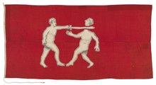 The original flag at the National Maritime Museum West African flag RMG L4479.tiff