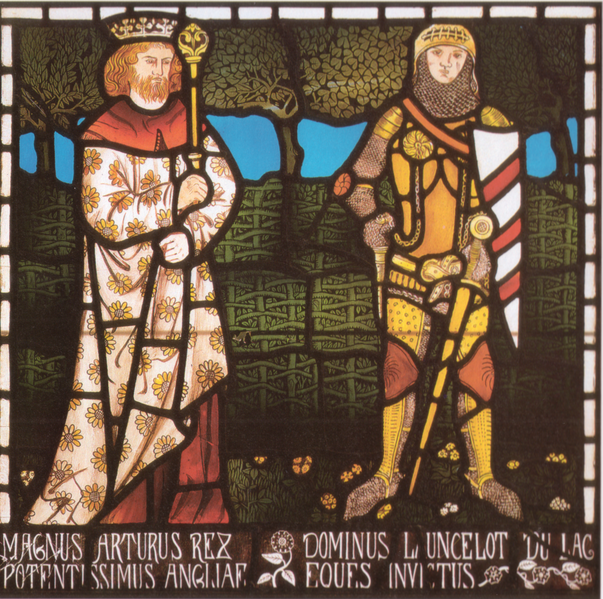 File:William Morris King Arthur and Sir Lancelot.png