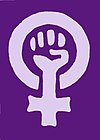Et logo for den tyske kvindebevægelse (fra 1970'erne)