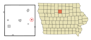 Rowan, Iowa City in Iowa, United States