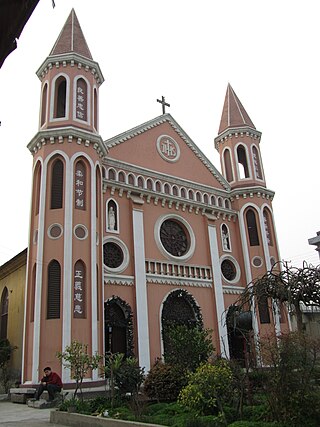 <span class="mw-page-title-main">Sacred Heart Cathedral, Yangzhou</span> Church in Jiangsu, China