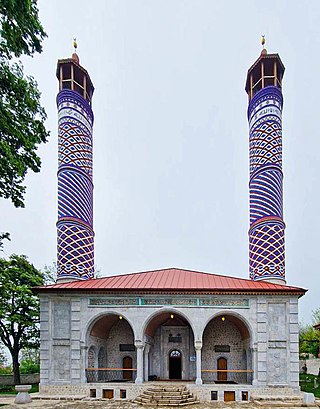 <span class="mw-page-title-main">Yukhari Govhar Agha Mosque</span> Mosque in Shusha, Azerbaijan