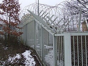 Fence of the storage