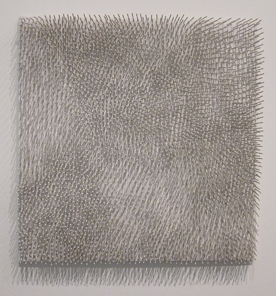 File:'White Field' by Günther Uecker, Tate Modern.JPG