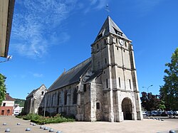 L'église Saint-Étienne-du-Rouvray.