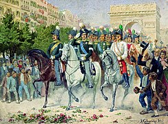 «Вступ російських військ до Парижа 1814 року», Олексій Ківшенко, 1880 рік