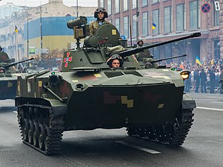 <span class="mw-page-title-main">BMD-2</span> Airborne infantry fighting vehicle