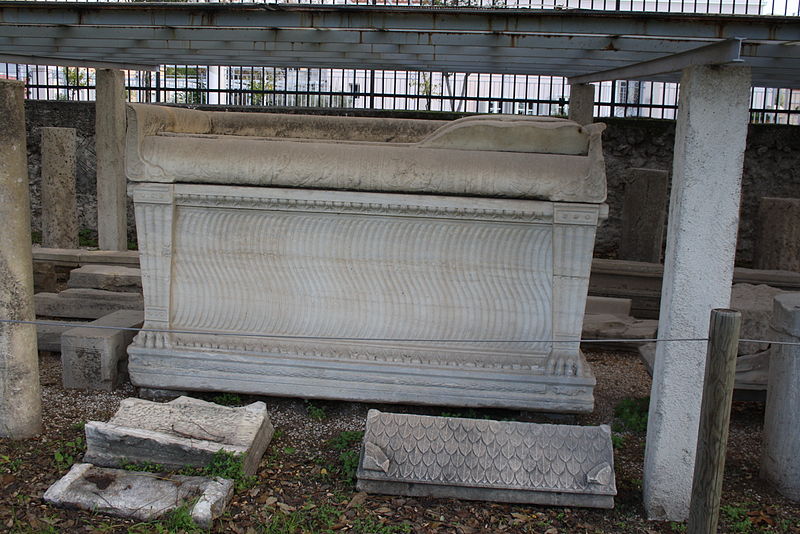 File:1568 - Keramikos archaeological area, Athens - Sarcophagus - Photo by Giovanni Dall'Orto, Nov 12 2009.jpg