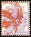 Français : Violet Yv11 English: Oranje Vrij Staat 1883, pale mauve, SG N°49 Deutsch: Violett Mi11