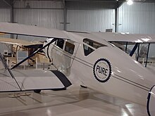 1934 Waco UKC showing late skylight smoothly faired in