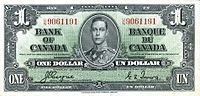 Vignette pour Série de billets de banque canadiens de 1937