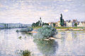 رود سن از منظر لاواکورت ۱۸۸۰ م. اثر کلود مونه