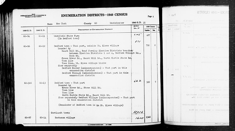 File:1940 Census Enumeration District Descriptions - New York - Westchester County - ED 60-11, ED 60-12, ED 60-13, ED 60-14 - NARA - 5856131.jpg