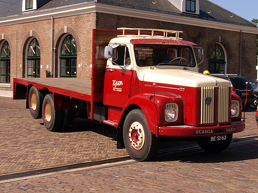 1967 Scania LS5646-166 (1967), Dutch license registration BE-51-62 pic1