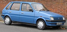 1990 Rover Metro GS Automatic 1.3 Front.jpg