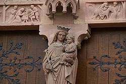 Statue "Vierge à l'enfant"