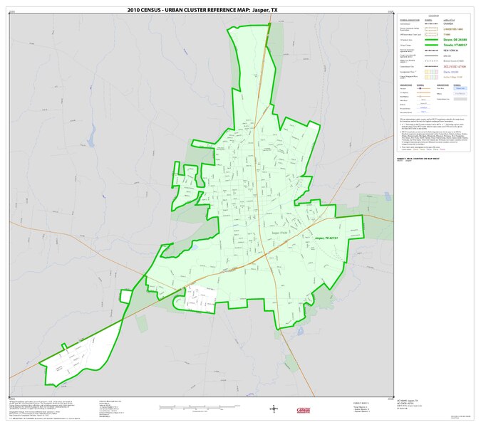 File:2010 Census Urban Cluster Reference Map for Jasper, Texas - DPLA - 3c6ee313252062e328d77526a35cb917.pdf