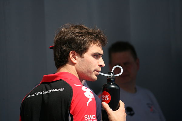 D'Ambrosio at the 2011 Spanish Grand Prix.