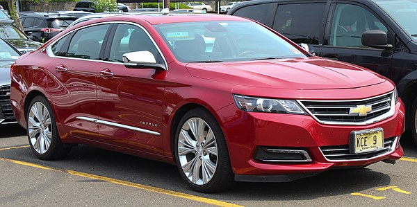 Chevrolet Impala (2014–2020 model shown)