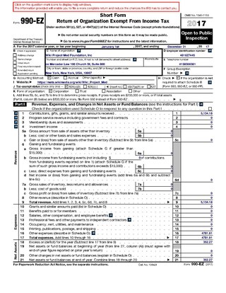 <span class="mw-page-title-main">Form 990</span> United States Internal Revenue Service form