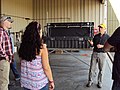 2018. Instructor Ken Giles (University of California, Davis) at the nozzle tank explaining droplet patterns from various nozzles. Aerial Pesticide Application Training (APAT). Davis, California. (40800387805).jpg