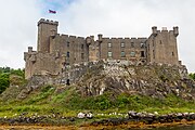 Dunvegan Castle in Isle of Skye, Scotland.
