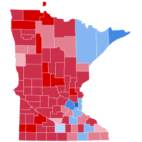 2022 United States House of Representatives Elections in Minnesota by county.svg