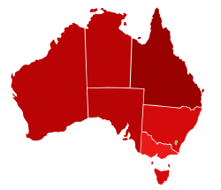 2023 Australian Indigenous Voice referendum by state or territory.svg