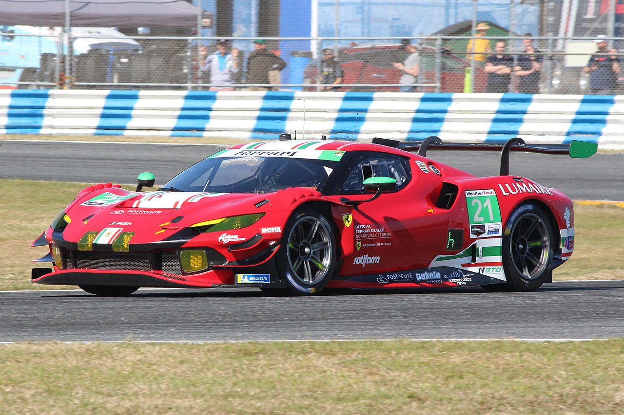 Image of 2023 Ferrari 296 GT3 Daytona (cropped)