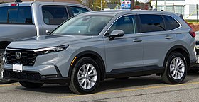 2023 Honda CR-V EX-L in Urban Grey Pearl, Front Left, 10-27-2022.jpg