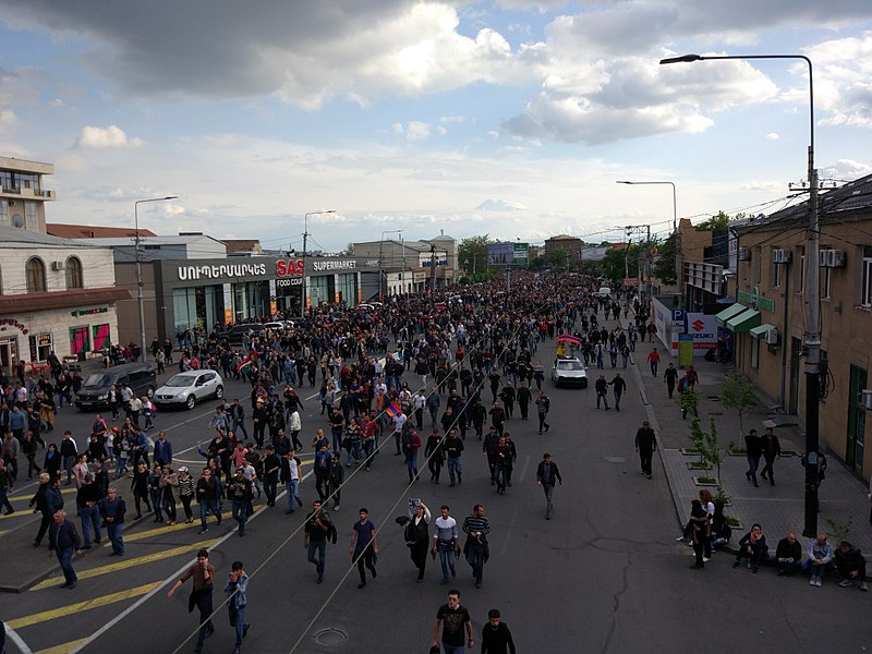 File:22.04.2018 Protest Demonstration, Yerevan.jpg