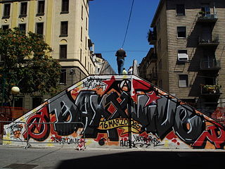 Graffito per Dax.