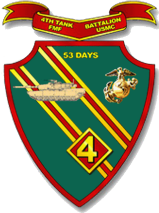 <span class="mw-page-title-main">4th Tank Battalion (United States)</span> Military unit