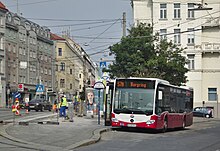 The 57a bus at the Anschutzgasse stop 57A Anschutzgasse.jpg