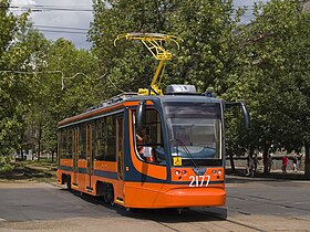 Obraz poglądowy odcinka tramwajowego Ufa