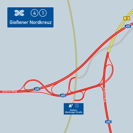 AK Gießener Nordkreuz