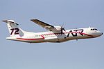 ATR-72-201 at Farnborough International Airshow 1990.jpg