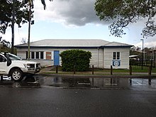 Country Women's Association building, Blomfield Street (October 2022). AU-Q-Miriam-Vale-QCWA-Blomfield-St-2022.jpg