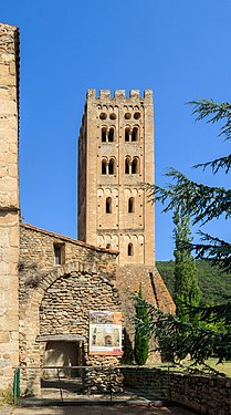 South tower Abbey of Saint-Michel-de-Cuxa