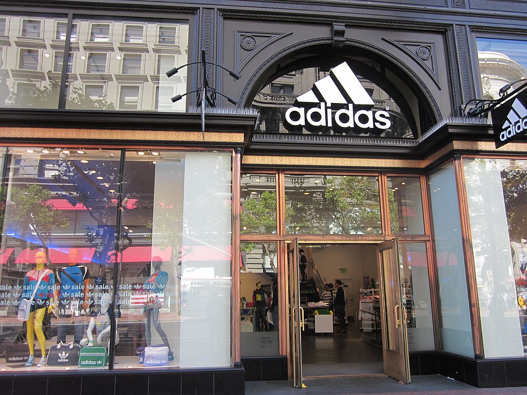 adidas westfield mall