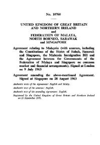 Accordo relativo alla Malesia tra Regno Unito, Borneo settentrionale, Sarawak e Singapore.djvu